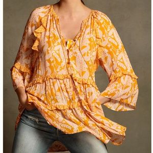 Anthropologie Mia Tiered Tunic